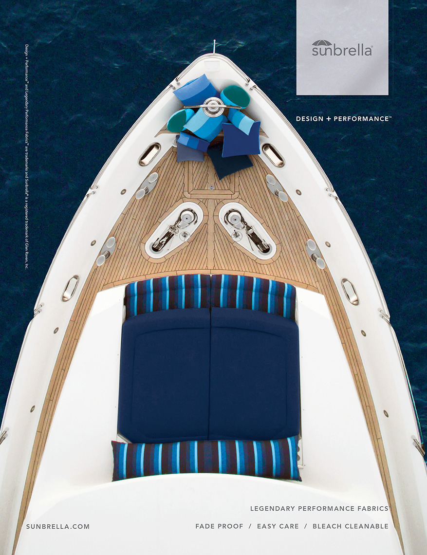 Advertising: Sunbrella Boat Overhead